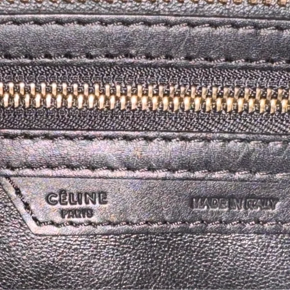 AUTHENTIC CELINE MICRO Black Bag - Picture 8 of 14